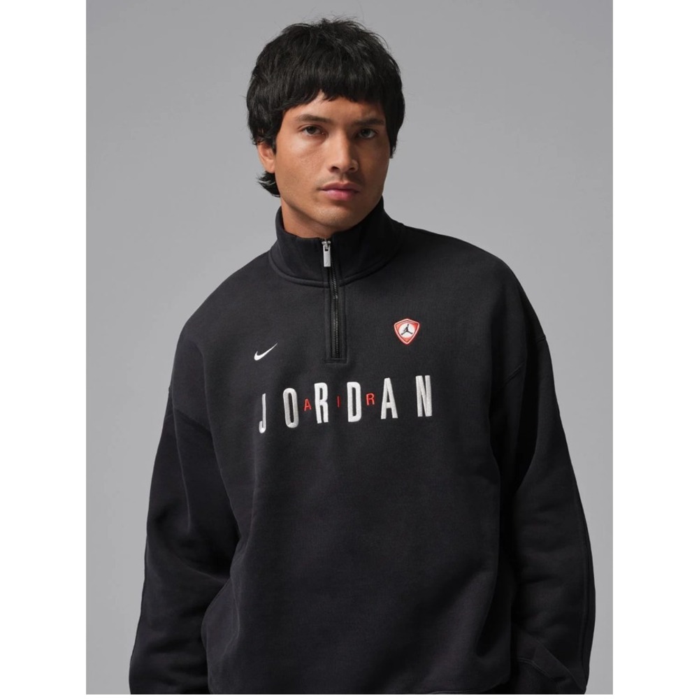 New Jordan Flight Men's Sz XS Graphic Fleece 1/4-Zip IF1816-010